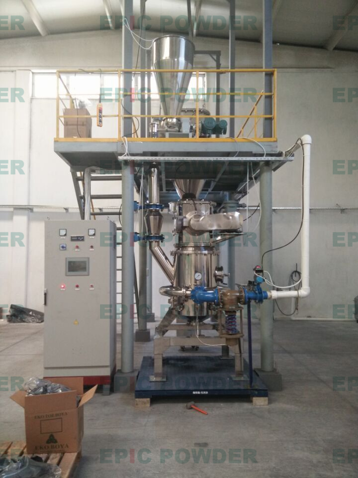 小產量氣流磨粉機