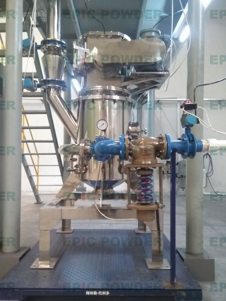 小產量圓盤式氣流磨