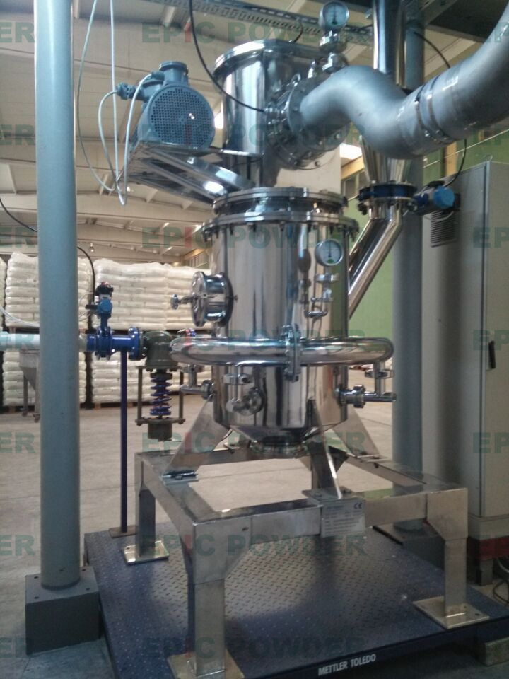 實驗型對撞式氣流磨