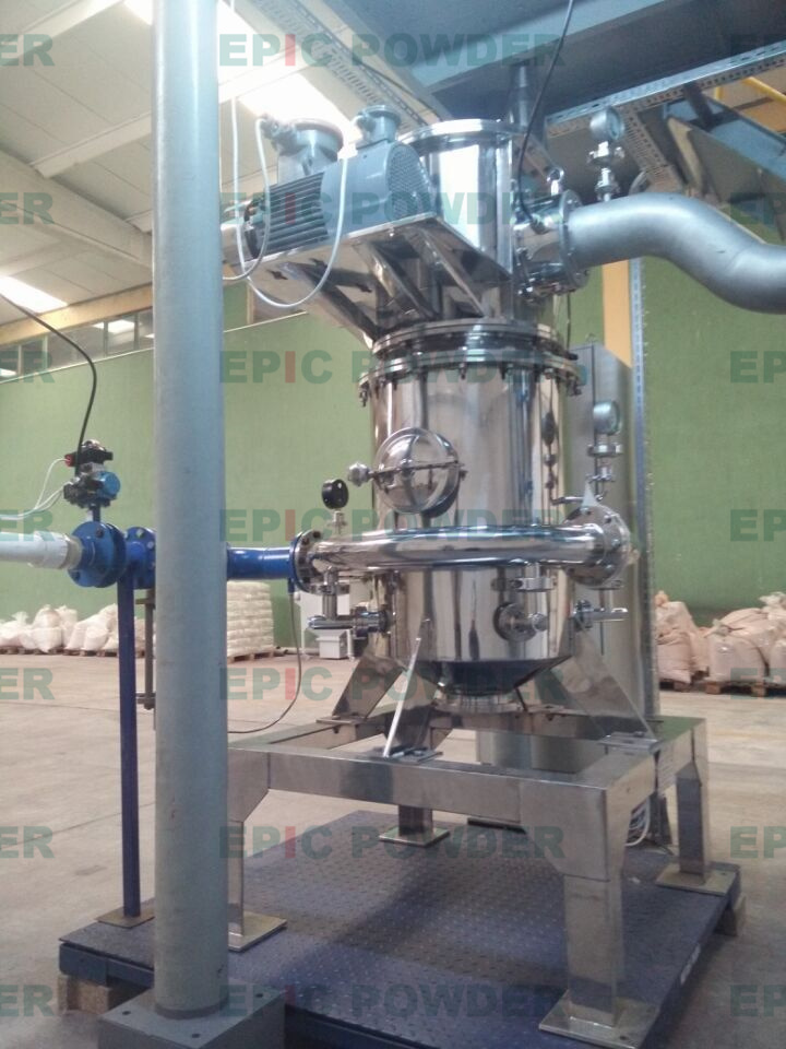 小產量扁平式氣流磨