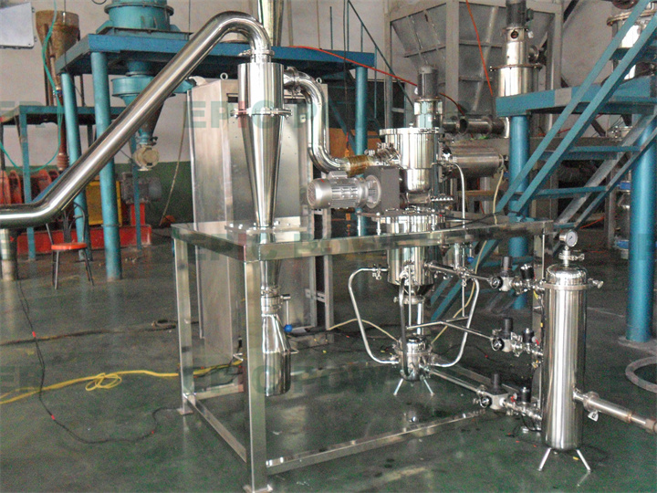 超細流化床氣流粉碎機