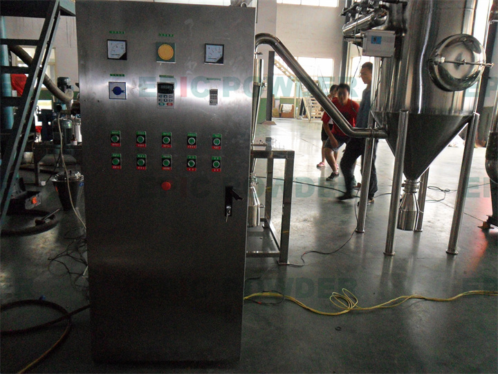 量產型流化床氣流磨