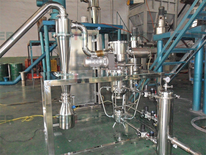 實驗室圓盤式氣流粉碎機