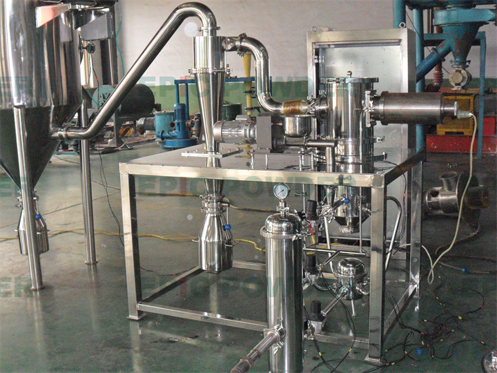 實驗型對噴式氣流磨