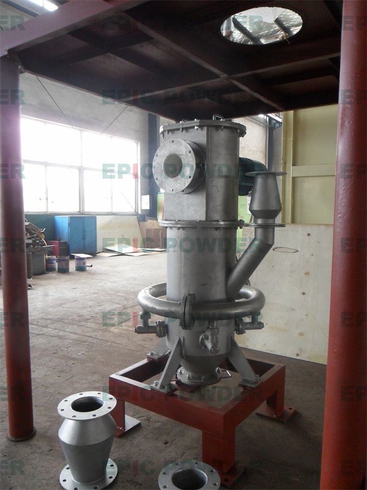 小產量對噴式氣流粉碎機