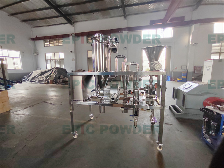 實驗型對噴式氣流粉碎機